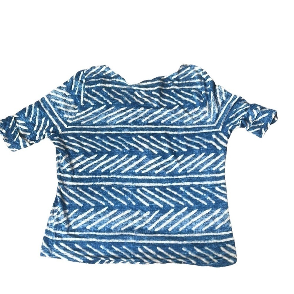 lauren Ralph Lauren linen top womens L